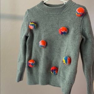 *LIKE NEW* J.Crew Kids Pom Sweater